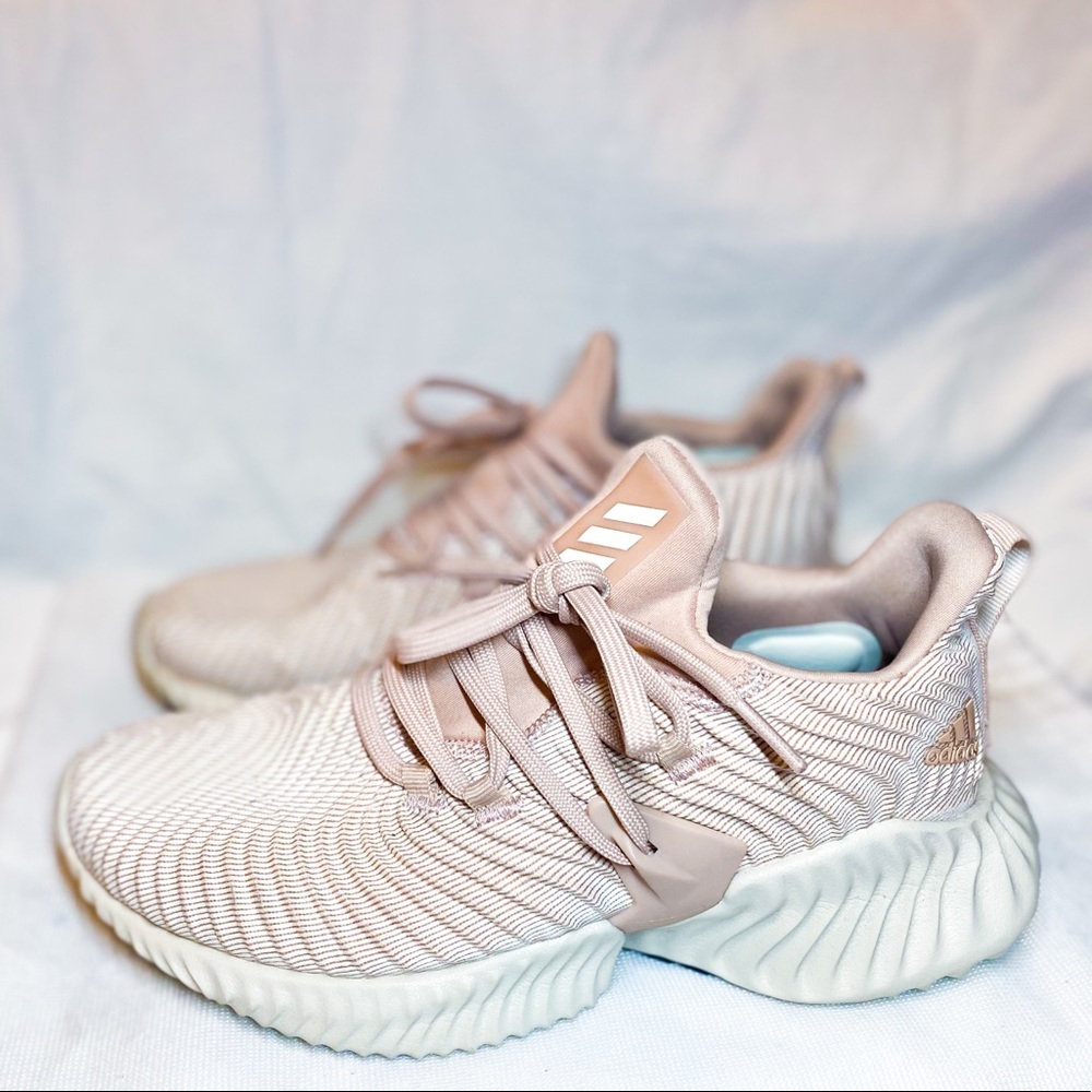 rare Adidas Boosts 6.5 ribbed pink